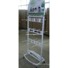 Metall &amp; Edelstahl &amp; Acryl Socken Display Rack Stand